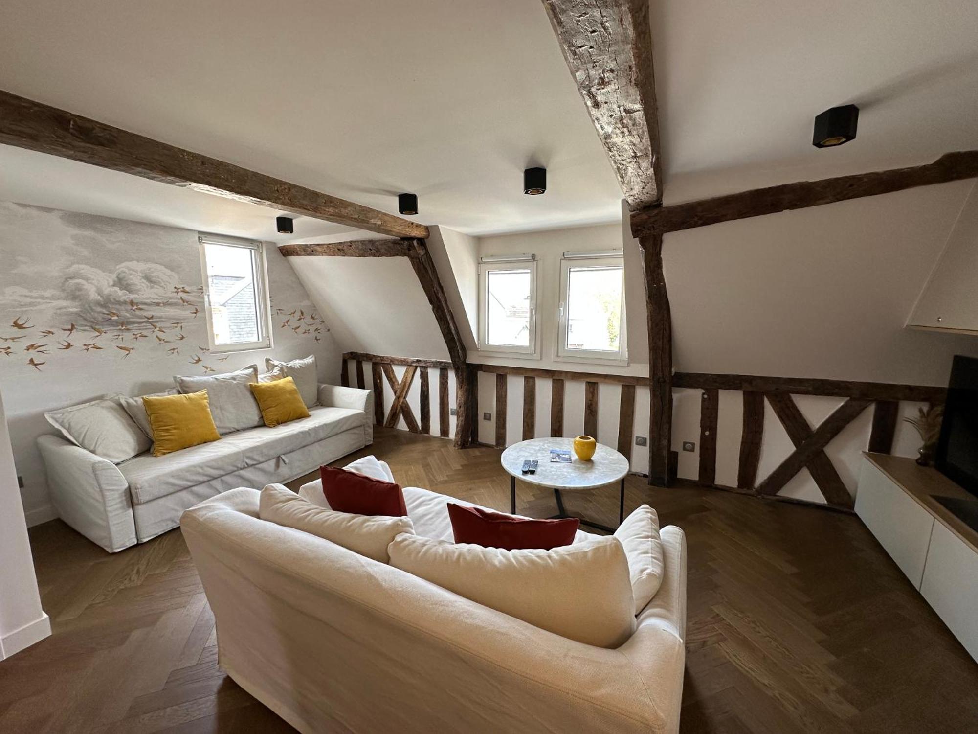 Appartement Les Hirondelles องเฟลอร์ ภายนอก รูปภาพ
