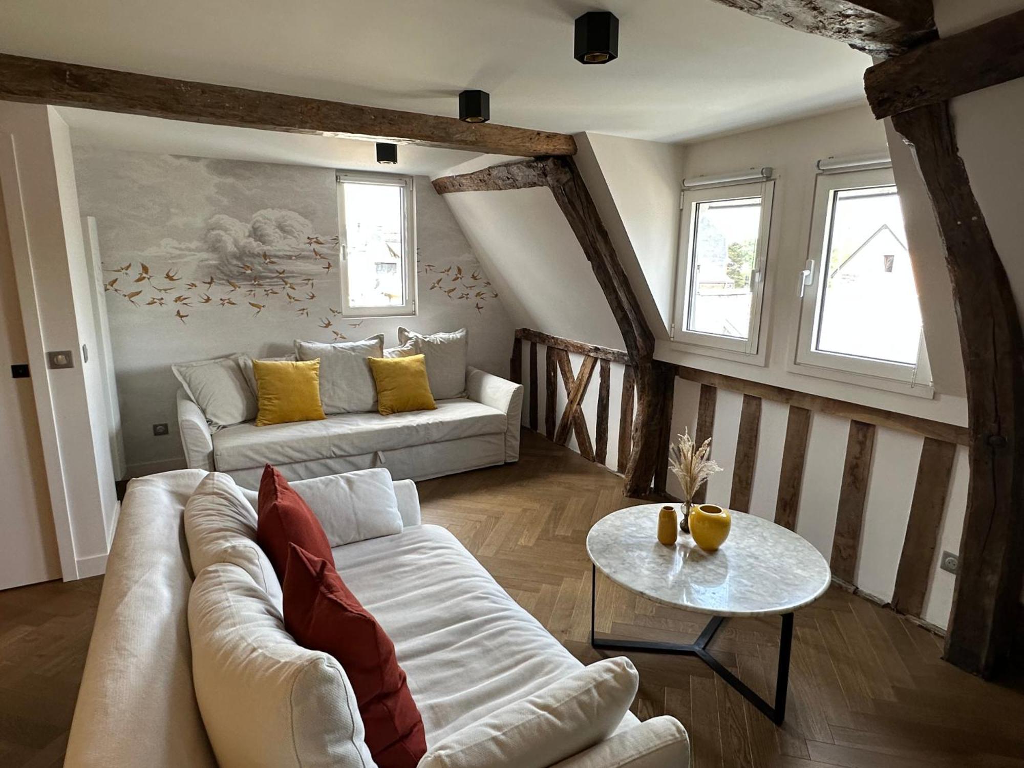 Appartement Les Hirondelles องเฟลอร์ ภายนอก รูปภาพ